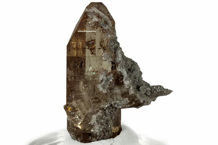 Lustrous Champagne Topaz Crystal Cluster - Utah #309269